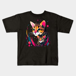 Ocelot Mothers Day Kids T-Shirt